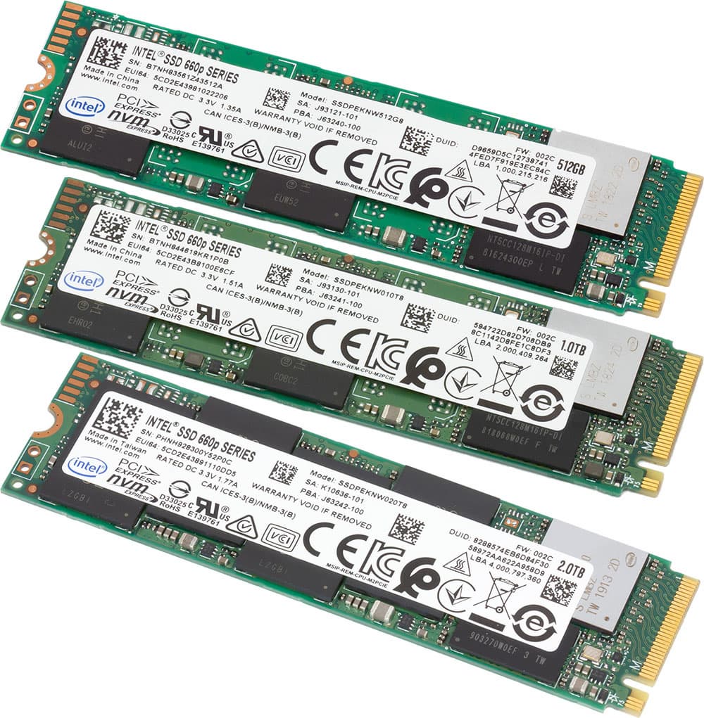 Обзор SSD-накопителя Intel 660p емкостью 2 ТБ и изучение влияния