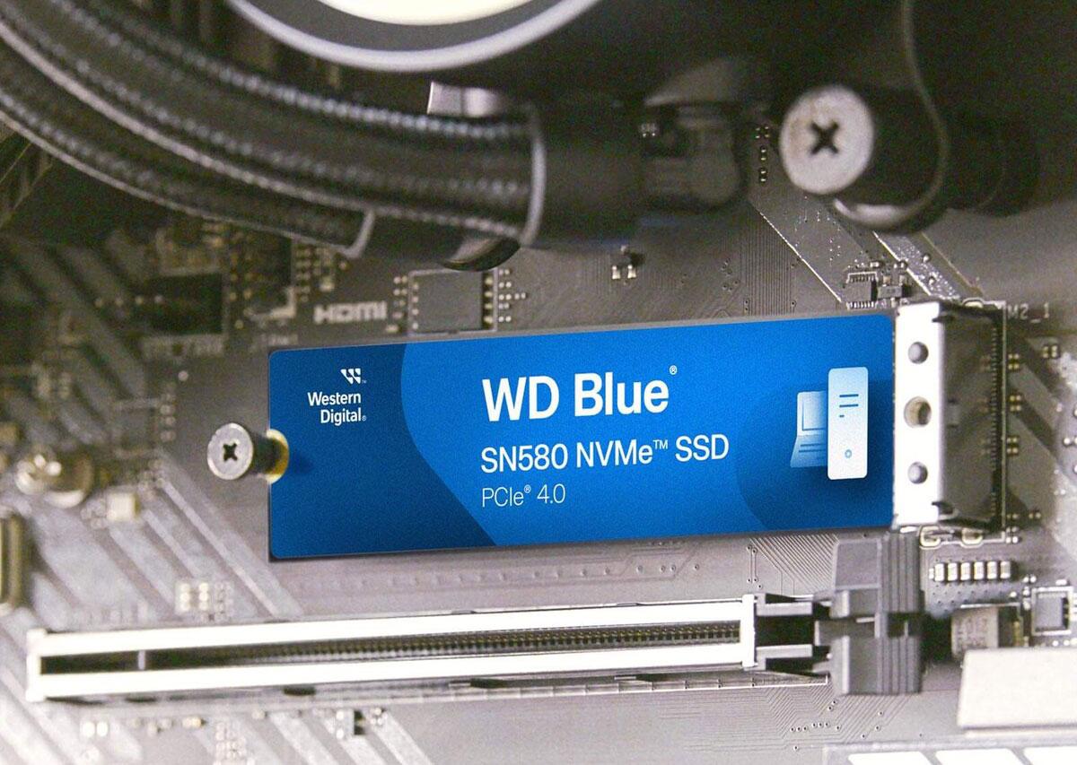 Тестирование SSD WD Blue SN580 1 ТБ с поддержкой PCIe Gen4, почти