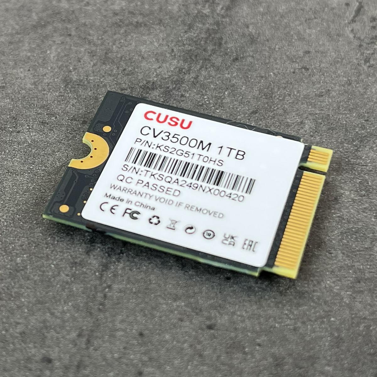 Тестирование SSD Cusu CV3500M 1 ТБ формата M.2 2230 на Maxio