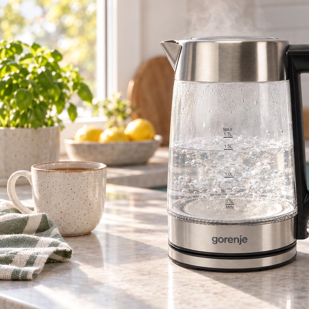 Логотип бренда Gorenje на корпусе