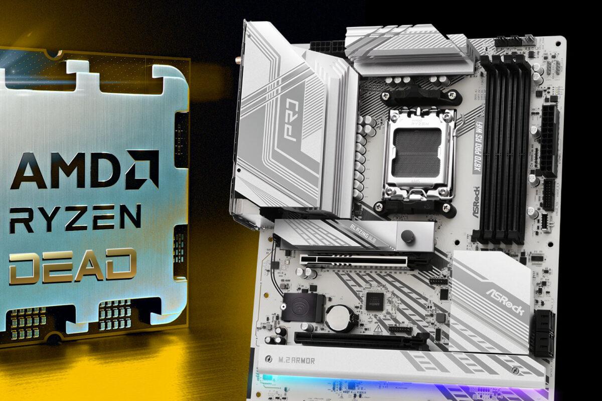 Материнская плата ASRock X870 RS PRO WiFi сожгла уже два 
