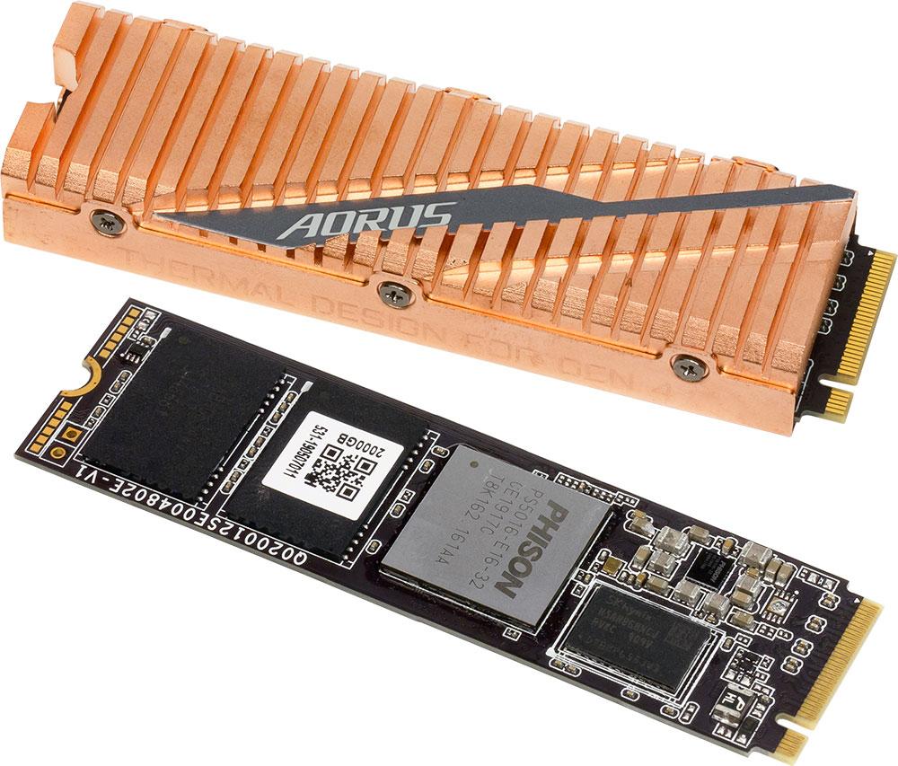 Тестирование твердотельных накопителей Gigabyte Aorus NVMe Gen4