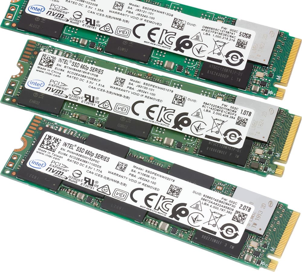 Обзор SSD-накопителя Intel 660p емкостью 2 ТБ и изучение влияния
