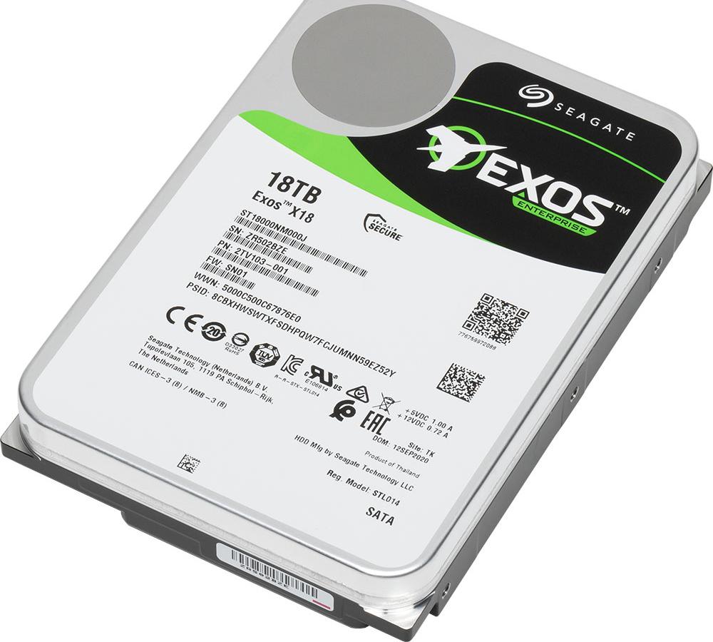 Обзор винчестера Seagate Exos X18 емкостью 18 ТБ: все еще без