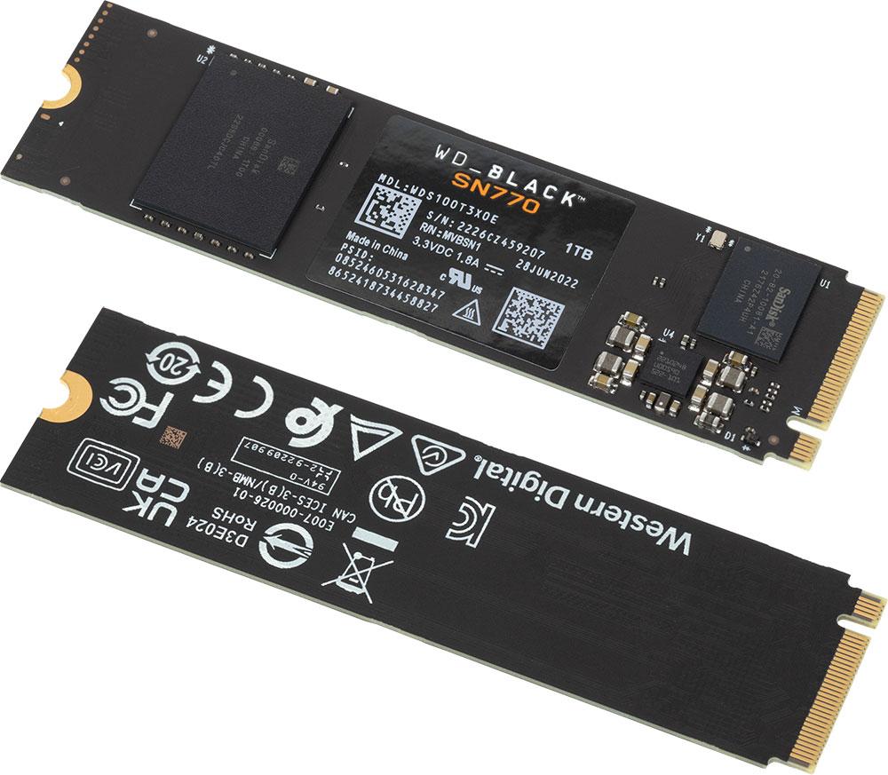 Тестирование недорогого, но топового SSD WD Black SN770 1 ТБ с