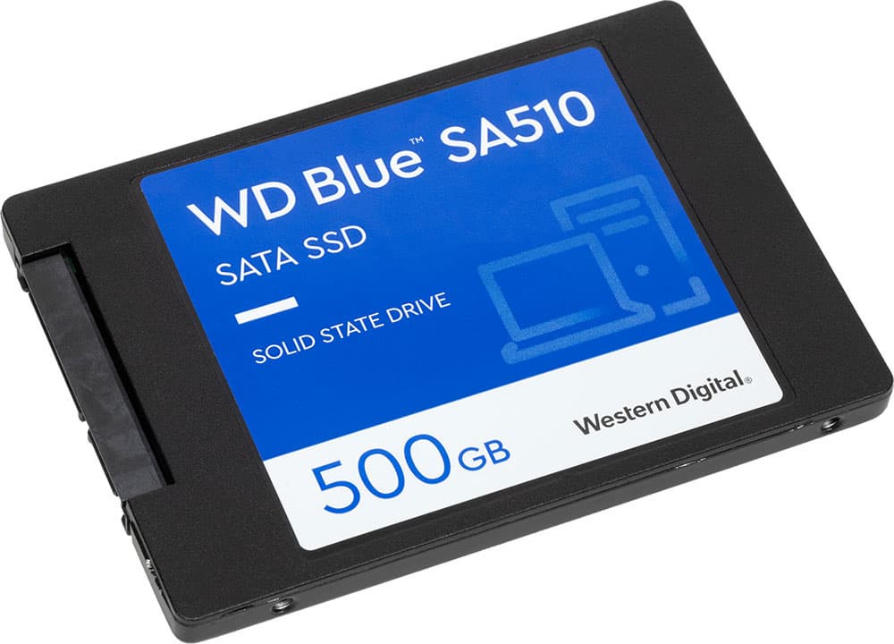 Тестирование SATA SSD WD Blue SA510 500 ГБ на полностью