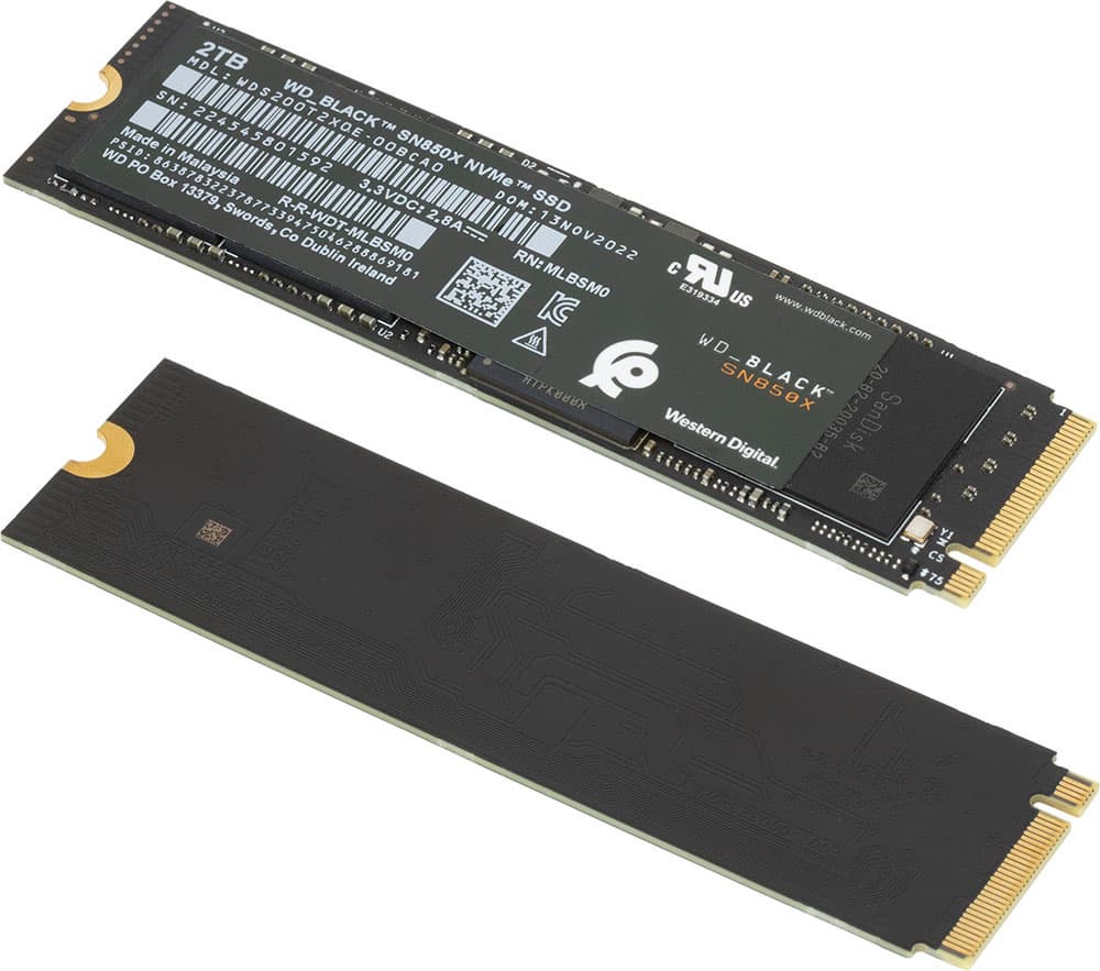 Тестирование SSD WD Black SN850X 2 ТБ и сравнение с аналогичными