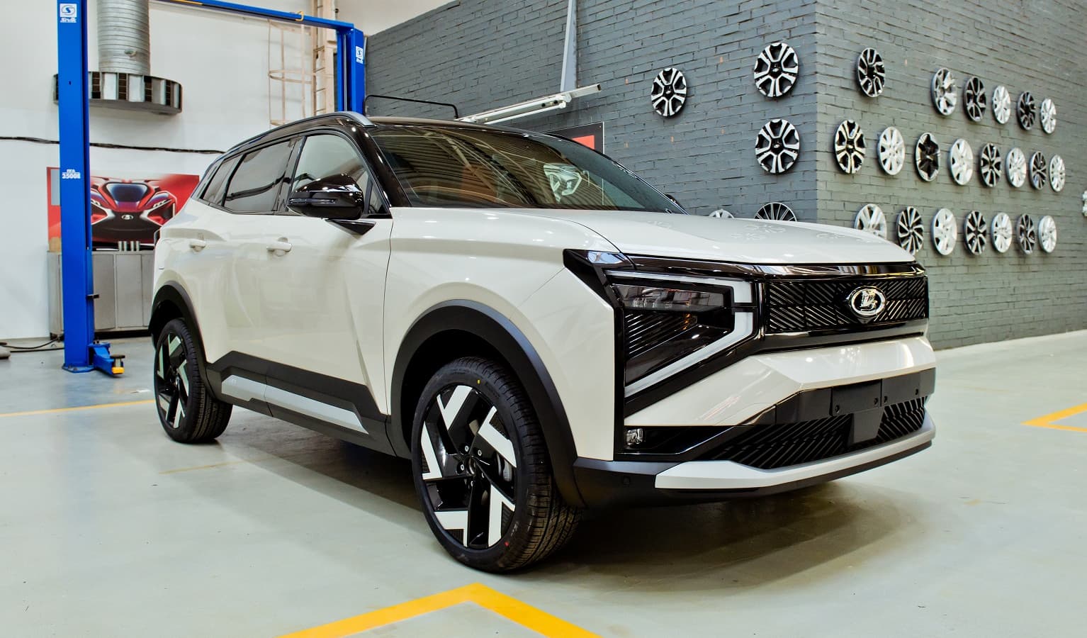 Новый кроссовер Lada Azimut проверяют вибрацией и экстремальными температурами от -40 до +60 °C