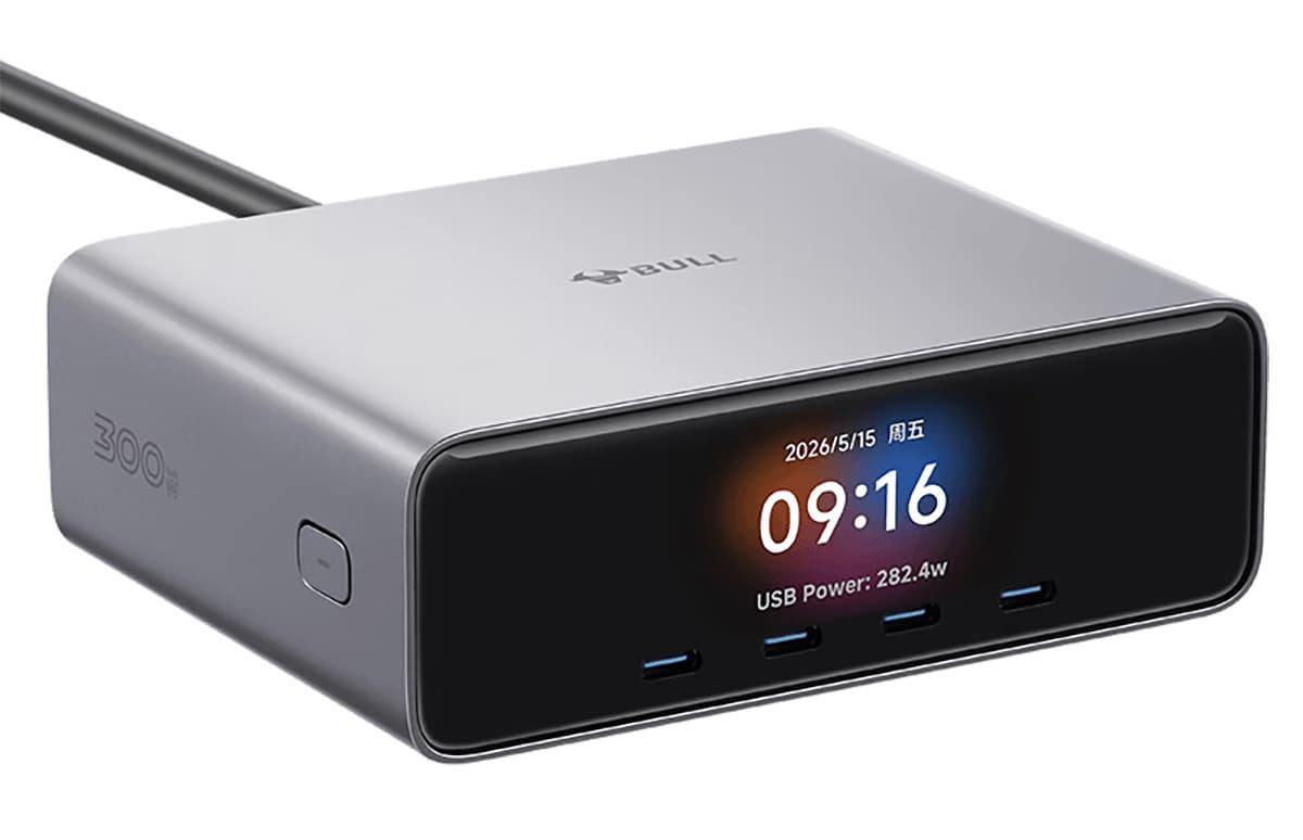 3-дюймовый экран, 6 портов USB и 300 Вт: представлена мощная зарядная станция Small Electric Cabin 300W Smart Super Charging Station Ultra