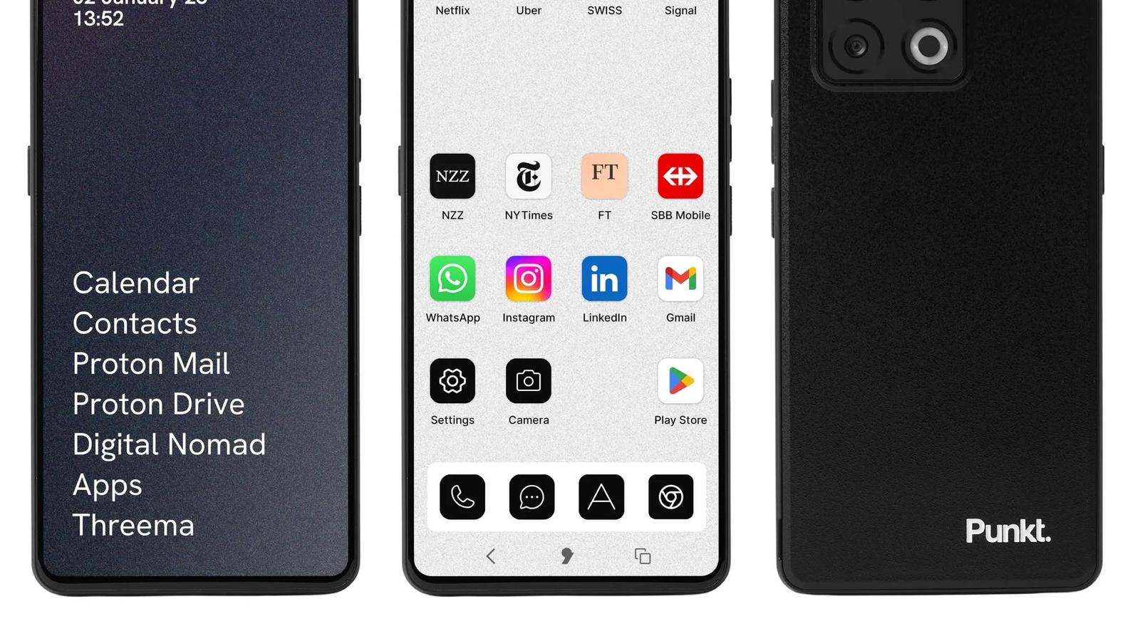 Смартфон с защищённой ОС и встроенным VPN: немецкий Punkt. MC03 вышел в продажу