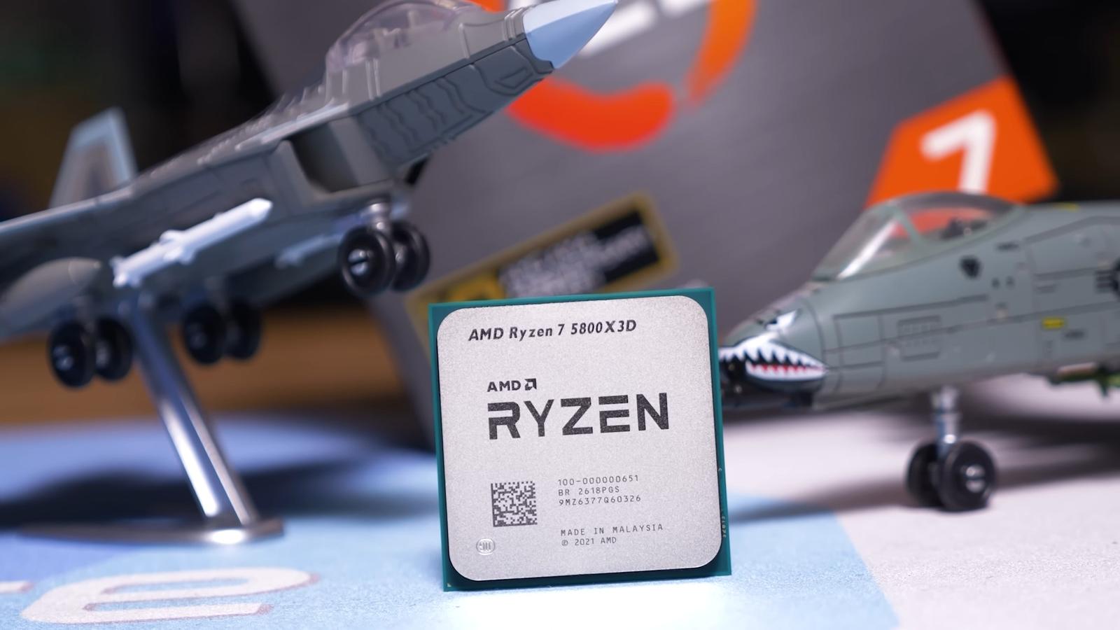 На что способен перевыпущенный AMD процессор Ryzen 7 5800X3D 10th Anniversary Edition в современных играх. Свежие тесты показывают, что он ещё вполне неплох