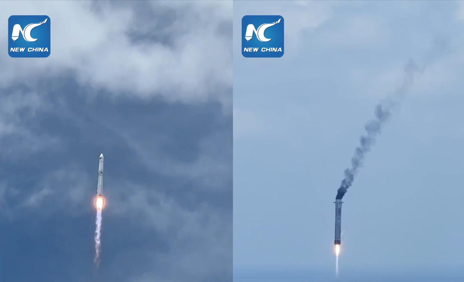 Китай освоил многоразовые ракеты: в КНР успешно запустили ракету Long March 10B и «словили» ее первую ступень
