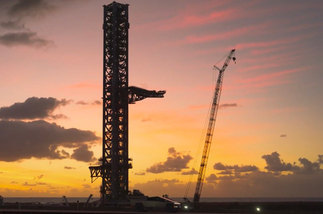 Новейшую стартовую площадку SpaceX для самой большой в мире ракеты Starship впервые показали крупным планом