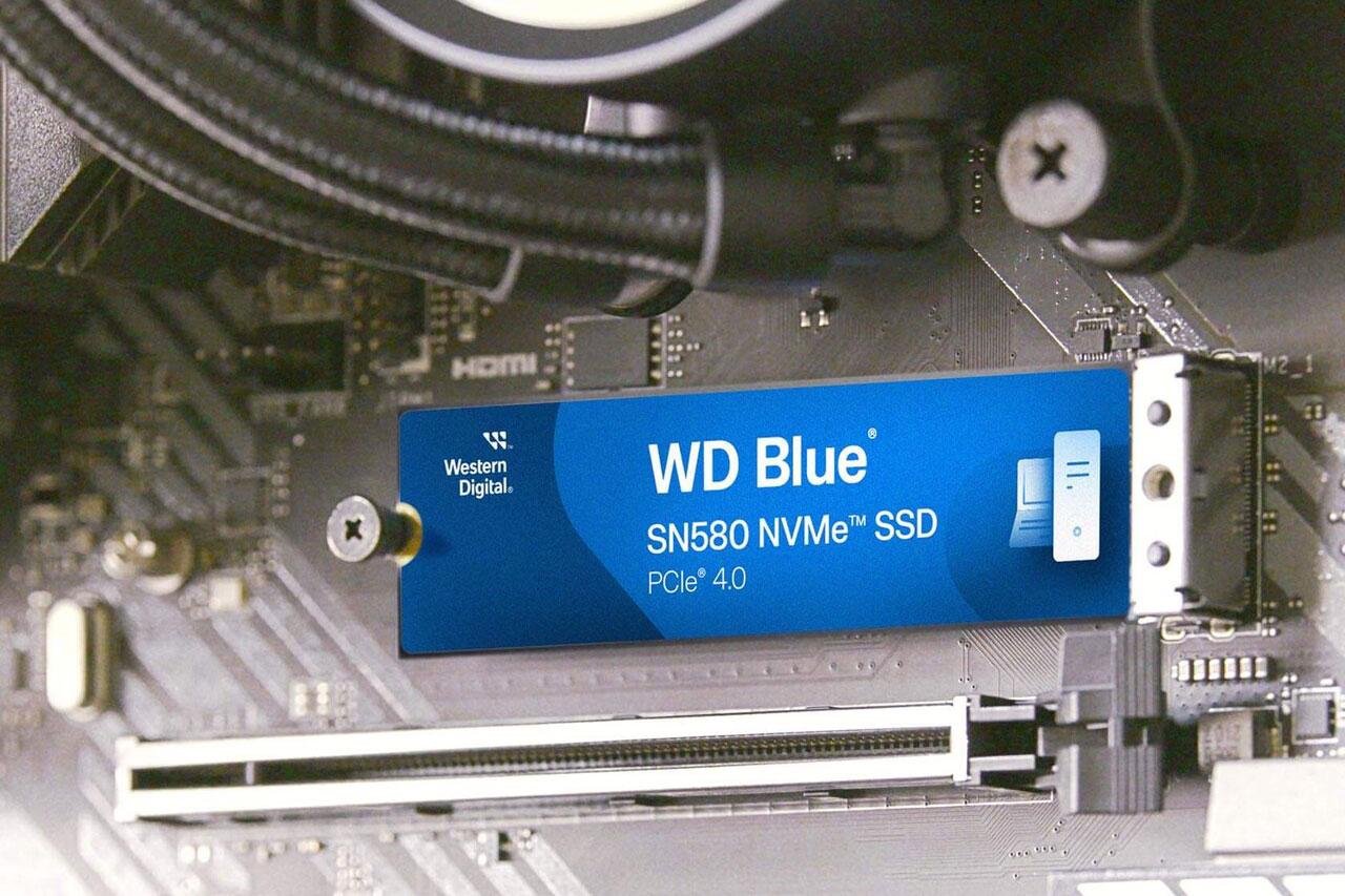 Тестирование SSD WD Blue SN580 1 ТБ с поддержкой PCIe Gen4, почти