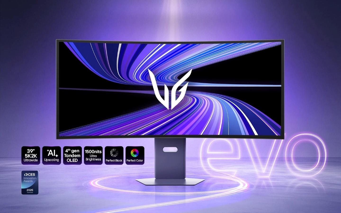 39-дюймовый OLED-монитор 5K/165 ГЦ или 2K/330 Гц. LG UltraGear evo