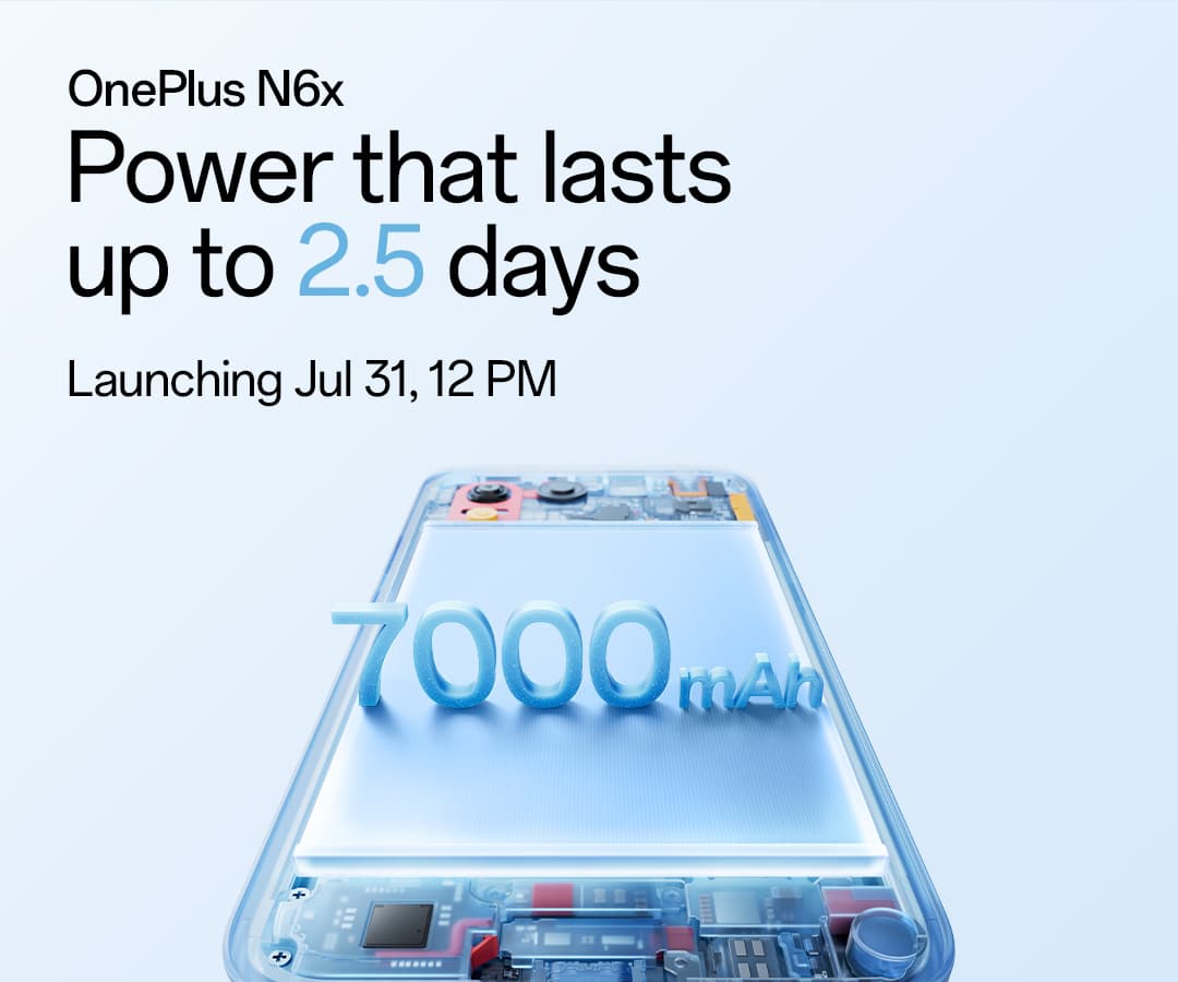 20 часов непрерывного просмотра видео и 5,5 дней прослушивания музыки. OnePlus N6x получит большую батарею