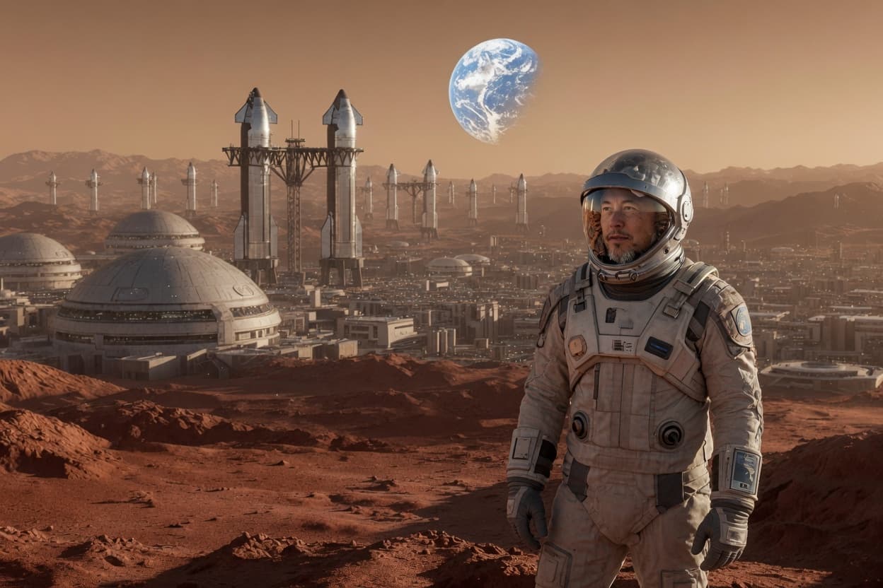 Илон Маск заявил, что SpaceX будет стоить дороже всей Земли, если компания достигнет своих долгосрочных целей