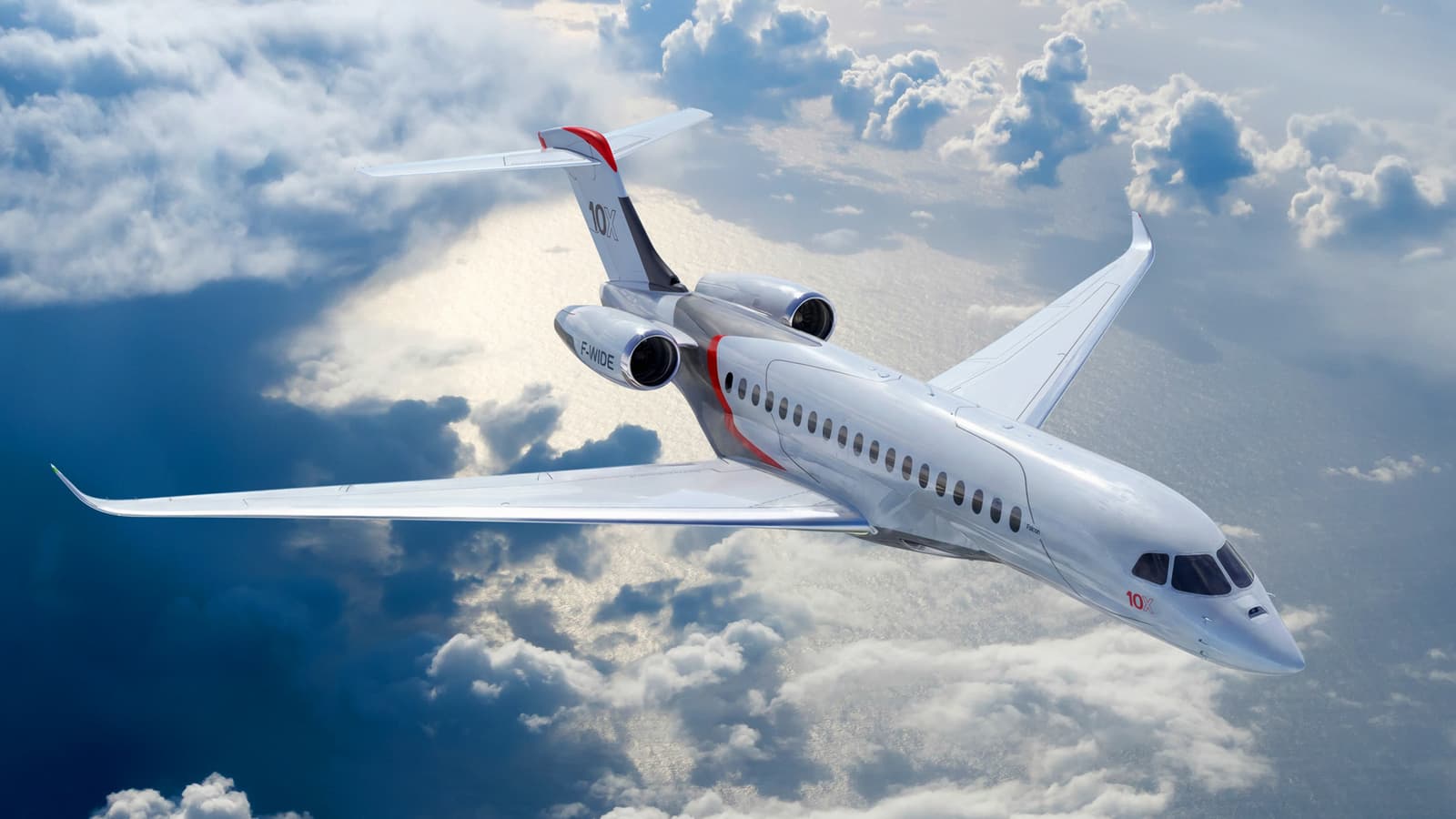 14 000 километров на скорости в 1000 км/ч: флагманский бизнес-джет Dassault Falcon 10X выйдет в 2029 году