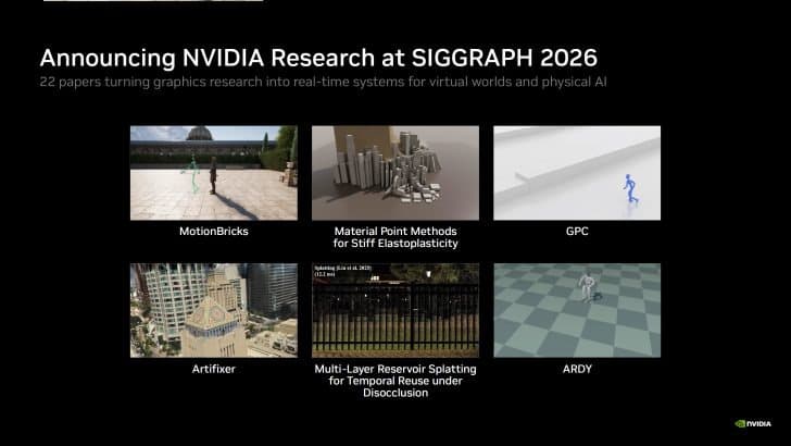 Nvidia показала 22 разработки для работы с «физикой» с помощью ИИ
