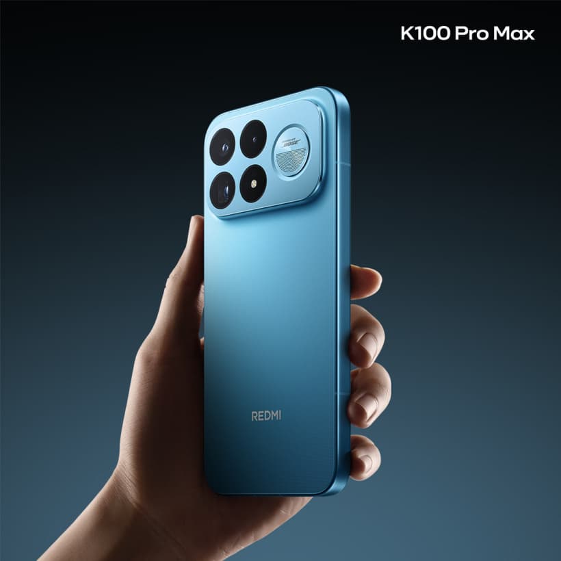Первый в истории Xiaomi экран 185 Гц, АКБ емкостью 9070 мАч и звук Bose: анонсирована новая версия Redmi K100 Pro Max