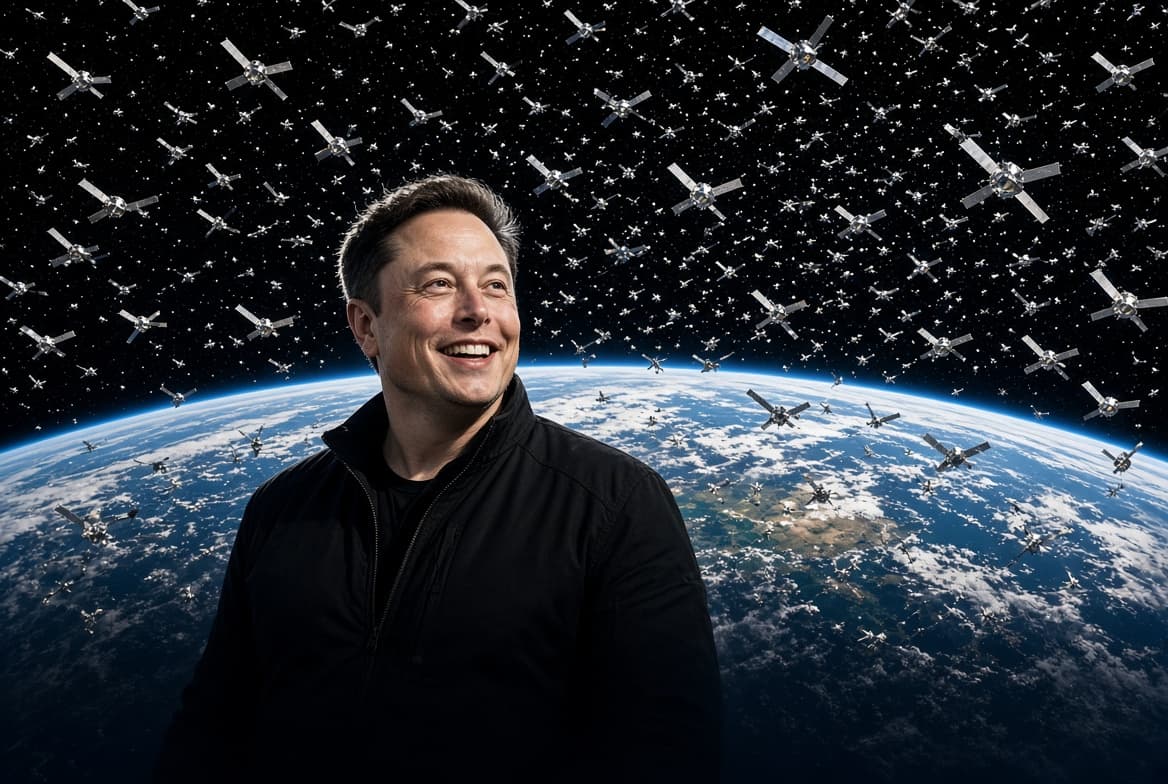 Группировка Starlink увеличится до 100 000 спутников, а новые версии будут в 50 раз быстрее текущего поколения