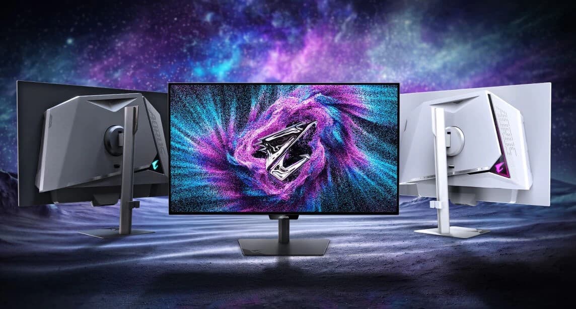 Gigabyte готовит 400-герцевый монитор QD-OLED и 540-герцевый на основе панели LG Display Tandem WOLED