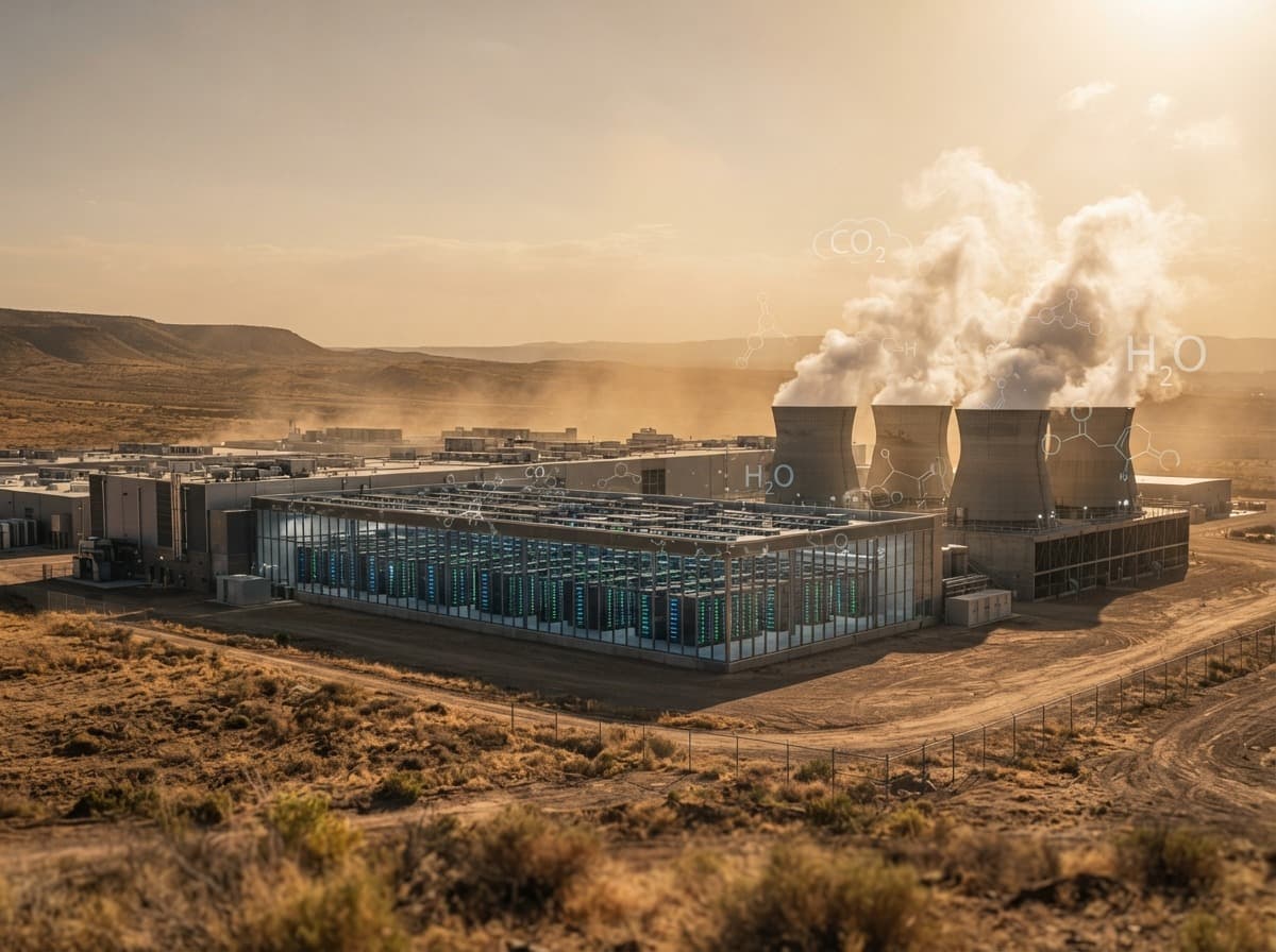 ИИ-серверы США выбросят CO2 как 10 миллионов машин к 2030 году
