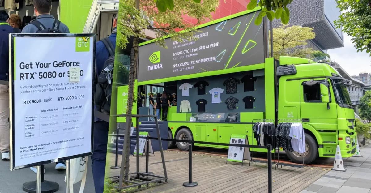Компания Nvidia даёт возможность купить GeForce RTX 50 по рекомендованной цене, но только на мероприятии QuakeCon