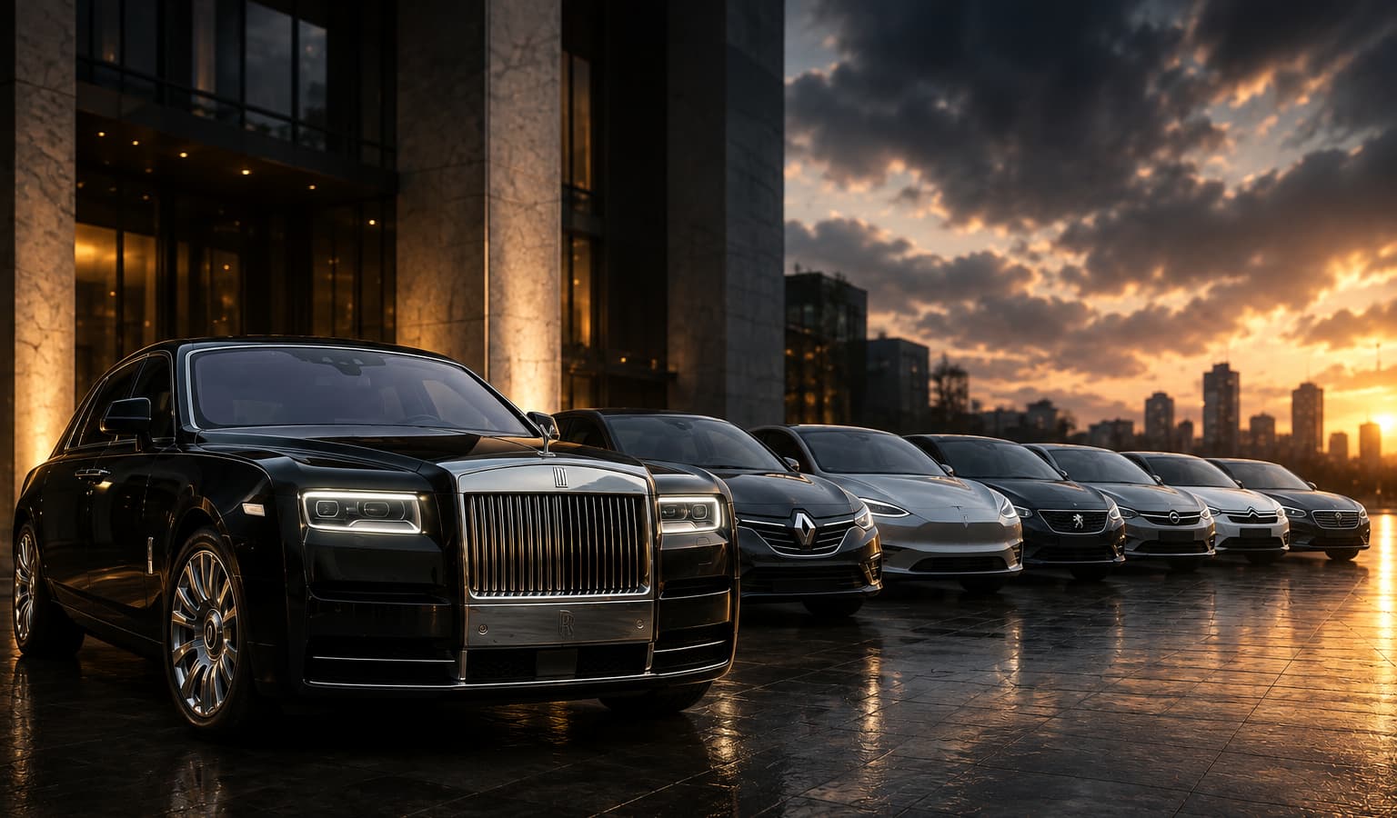 Rolls-Royce обогнал Renault и Tesla по продажам новых автомобилей в России