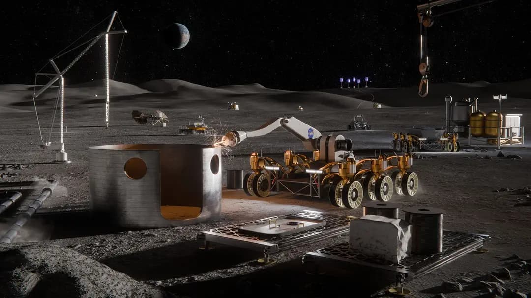 Без этого на Луне не построить базу: уже в 2028 году NASA планирует отправить на спутник строительную машину
