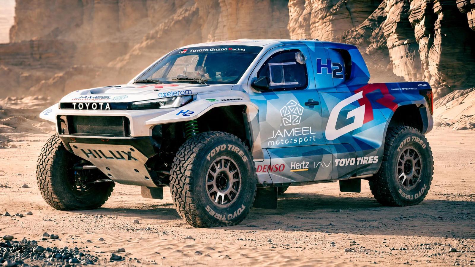 Таких Toyota Hilux ещё не было: представила уникальный прототип для «Дакара-2027»
