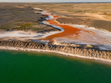 Река двух цветов: почему у озера Баскунчак зелёная вода становится красной