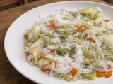 Лук-порей с рисом по-турецки: рецепт zeytinyağlı pırasa с морковью и лимоном