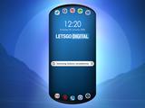 Samsung показала первый смартфон с овальным дисплеем