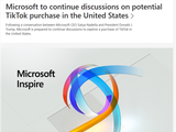 Официально: Microsoft хочет купить TikTok