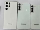 Samsung Galaxy S22, Galaxy S22+ и Galaxy S22 Ultra впервые показали вместе. Фото и видео точных макетов