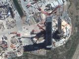 Ракета SpaceX Super Heavy выглядит гигантской даже из космоса: её сфотографировали со спутника