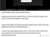 Хакеры взломали Nvidia