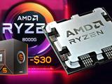 AMD снизила стоимость процессоров Ryzen 7 8700G, Ryzen 5 8600G и Ryzen 5 8500G