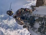 Появились эффектные кадры сближения «Союза МС-29» с МКС