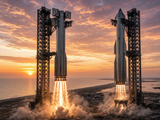 Исторический запуск Starship обзавёлся датой: SpaceX впервые попробует поймать обе ступени