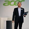 Выступление президента и вице-президента Acer: