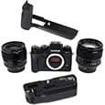 Беззеркальная камера Fujifilm X-T1 формата APS-C со сменными объективами: