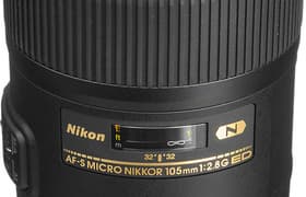 Объектив Nikon AF-S Nikkor 105mm f/2.8G Micro VR IF-ED: