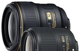 Объективы Nikon AF-S Nikkor 35mm f/1.4G и 35mm f/1.8G ED:
