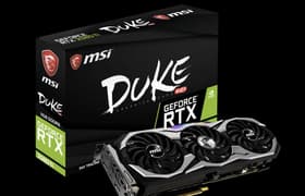 Видеокарта MSI GeForce RTX 2080 Ti Duke 11G OC (11 ГБ):