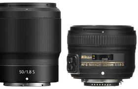 Nikon Z Nikkor 50mm f/1.8 S и Nikon AF-S Nikkor 50mm f/1.8G: