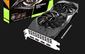Видеокарта Gigabyte GeForce GTX 1650 Gaming OC 4G (4 ГБ):