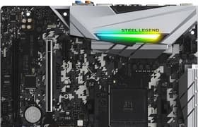 Материнская плата ASRock B450M Steel Legend на чипсете AMD B450: