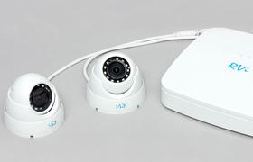 Видеорегистратор RVi 1NR04120-P с IP-камерами наблюдения RVi 1NCE2020: